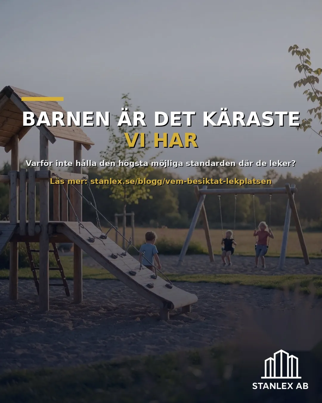 Säkrare lekplatser — det här kan du göra 🧸