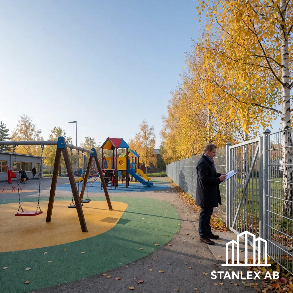 🔍 Barn leker på allt – inte bara gungorna.